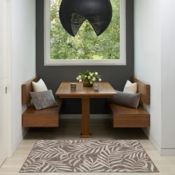 Nourison Garden Oasis GOA01 Mocha Area Rug