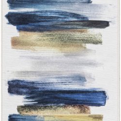 Alternative view of Nourison Nourison Washables NWB09 Blue Multicolor Area Rug