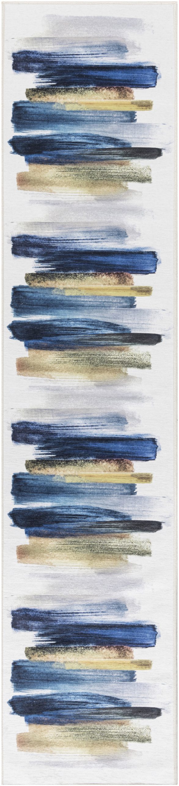 Nourison Nourison Washables NWB09 Blue Multicolor Area Rug - Image 2