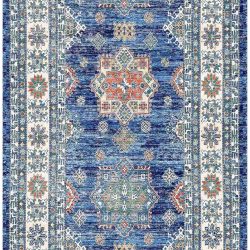 Alternative view of Nourison Fulton FUL02 Blue Area Rug