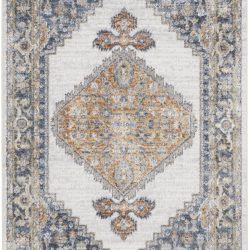 Alternative view of Nourison Astra Machine Washable ASW11 Grey Gold Area Rug
