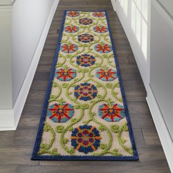 Nourison Aloha ALH19 Blue Area Rug