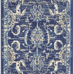Alternative view of Nourison Grafix GRF24 Navy Area Rug