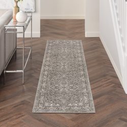 Nourison Quarry QUA05 Grey Area Rug
