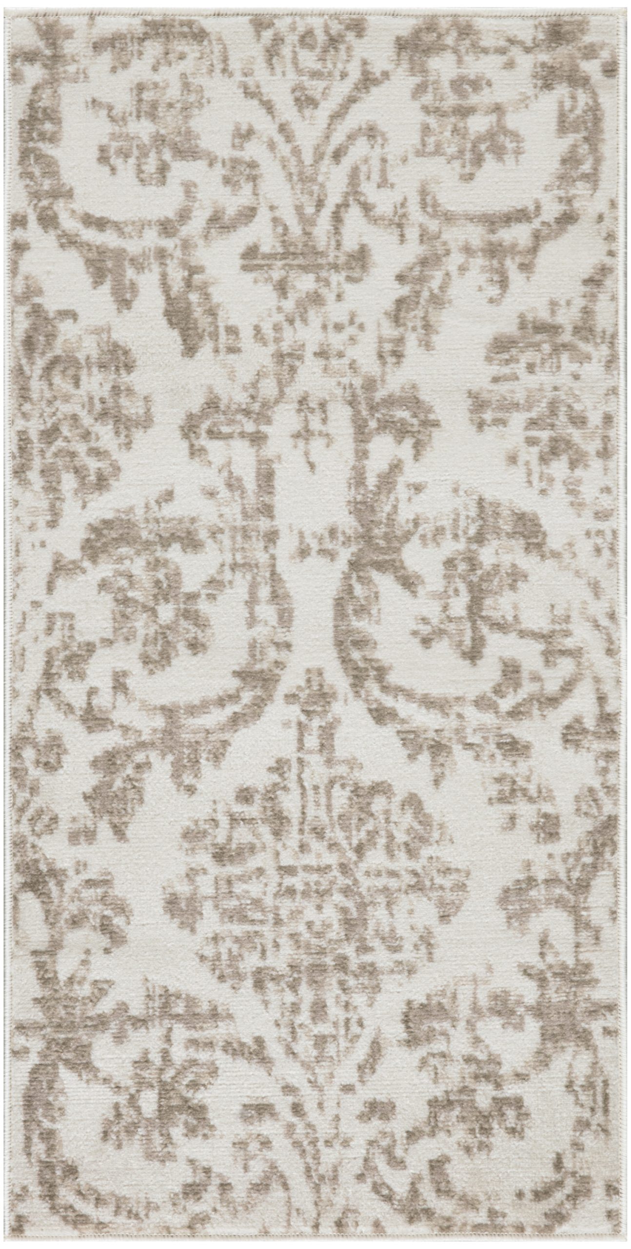 Nourison Jubilant JUB09 Ivory Beige Area Rug - Image 2