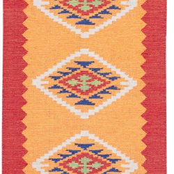 Alternative view of Nourison Baja BAJ02 Orange Area Rug