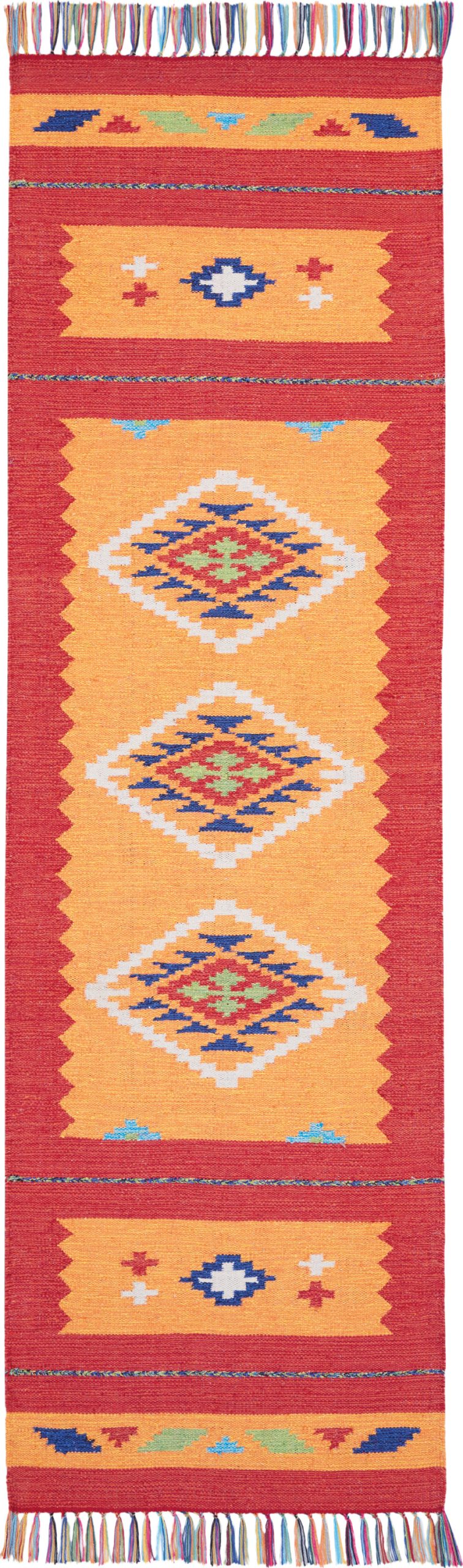 Nourison Baja BAJ02 Orange Area Rug - Image 2