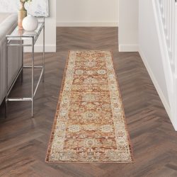 Nourison Sahar SHR02 Rust Area Rug