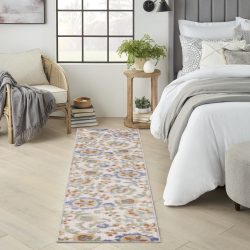 Nourison Aloha ALH17 Ivory Blue Area Rug