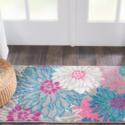 Nourison Passion PSN17 Grey Area Rug