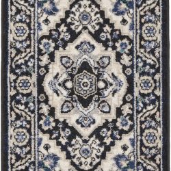 Alternative view of Nourison Passion PSN33 Black Ivory Area Rug
