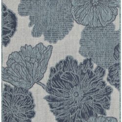 Alternative view of Nourison Garden Oasis GOA04 Blue Area Rug