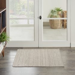 Nourison Interweave IWV01 Grey Area Rug