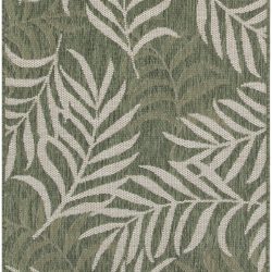 Alternative view of Nourison Garden Oasis GOA01 Green Ivory Area Rug