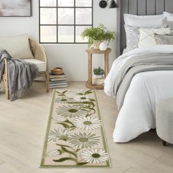 Nourison Aloha ALH33 Ivory Green Area Rug