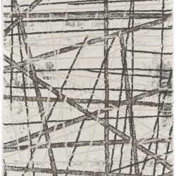 Alternative view of Nourison Desire DSR03 Grey Silver Area Rug