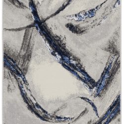 Alternative view of Inspire Me! Home D??cor Brushstrokes BSK02 Grey Area Rug