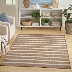 Nourison Positano POS03 Jute Ivory Area Rug