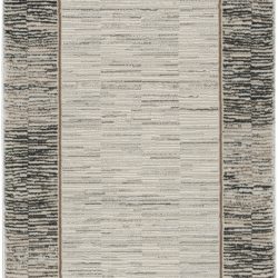 Alternative view of Nourison Desire DSR02 Grey Black Area Rug