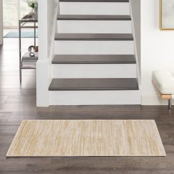 Nourison Nourison Essentials NRE01 Ivory Gold Area Rug