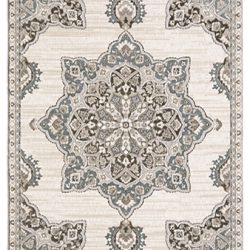 Oriental Weavers ELLINGTON ell01 Ivory Area Rug