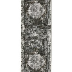 Alternative view of Oriental Weavers GEMINI 90o Charcoal Area Rug