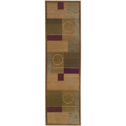 Alternative view of Oriental Weavers GENERATIONS 1987g Green Area Rug