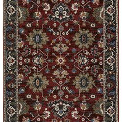 Oriental Weavers HASTINGS ha03v Red Area Rug