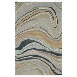 Oriental Weavers KIPTON kip07 Grey Area Rug