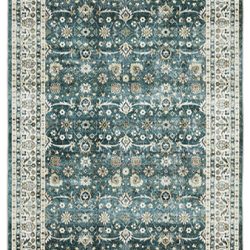 Oriental Weavers SUMTER sum08 Teal Area Rug