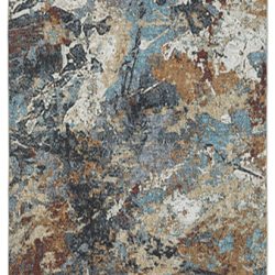 Oriental Weavers SUMTER sum13 Blue Area Rug
