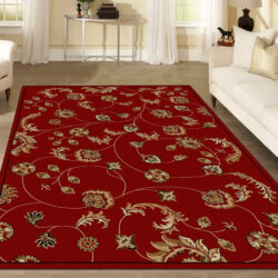 Alternative view of Radici USA Como 1835/201 RED Area Rug