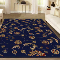 Alternative view of Radici USA Como 1835/401 NAVY Area Rug