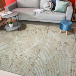 Alternative view of Radici USA Davide 1230/100 BEIGE Area Rug