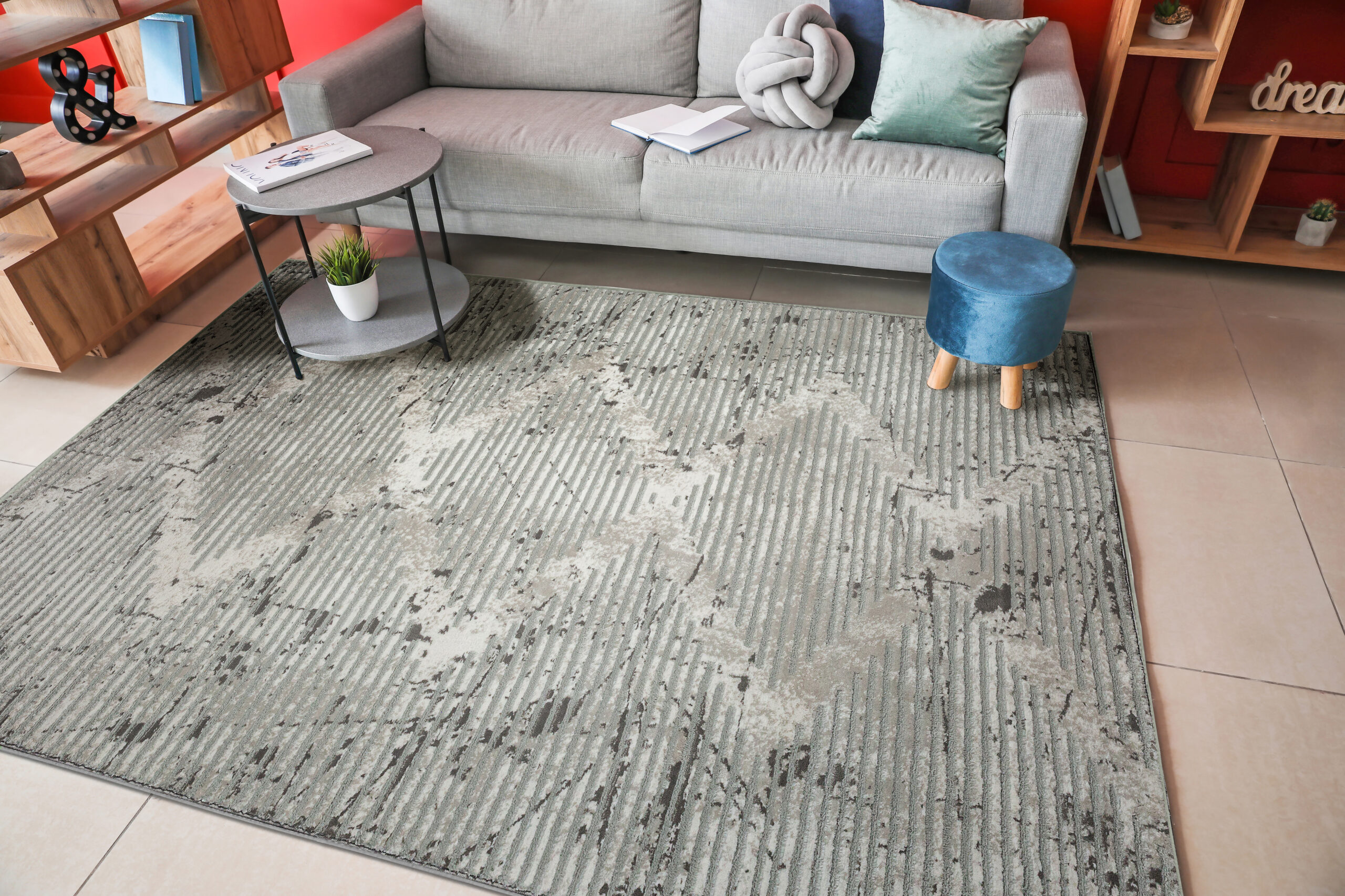 Radici USA Davide 1230/101 GREY Area Rug - Image 2