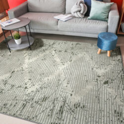 Alternative view of Radici USA Davide 1230/103 GREEN Area Rug