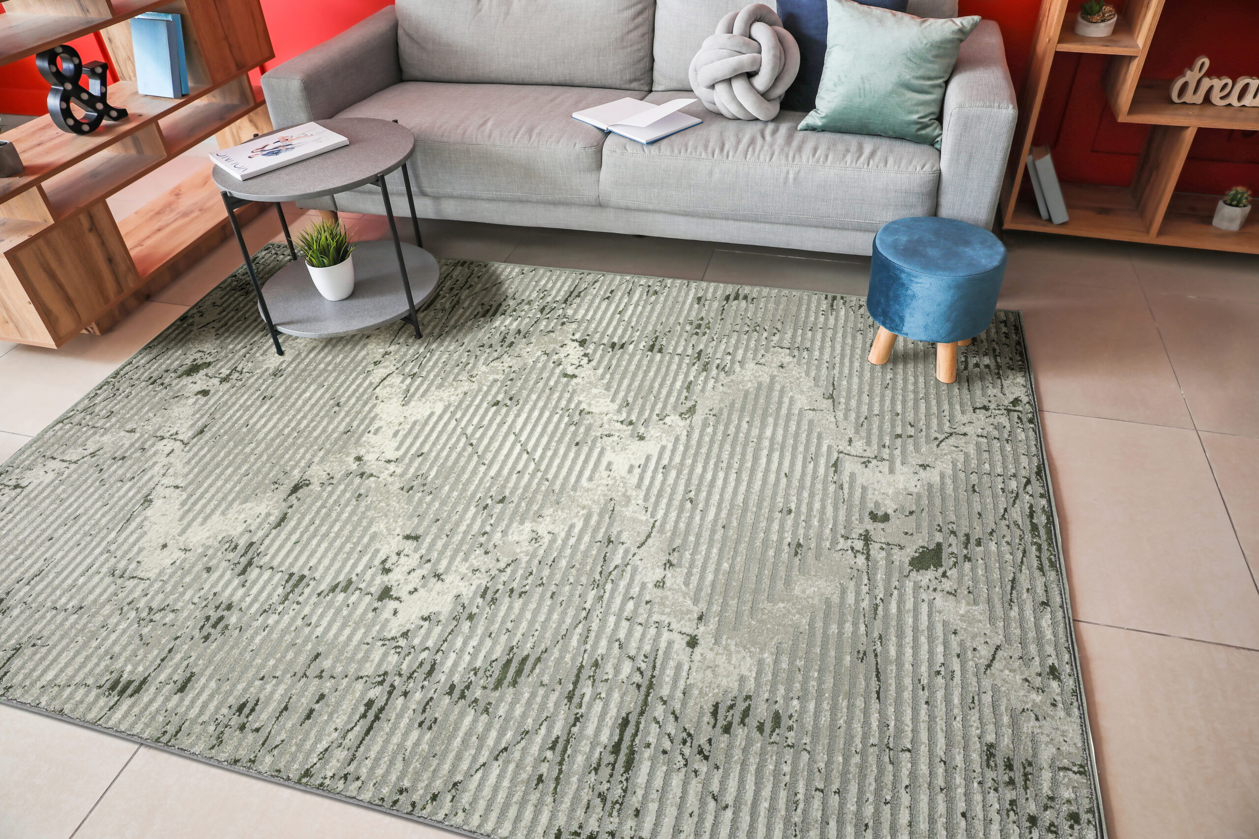 Radici USA Davide 1230/103 GREEN Area Rug - Image 2