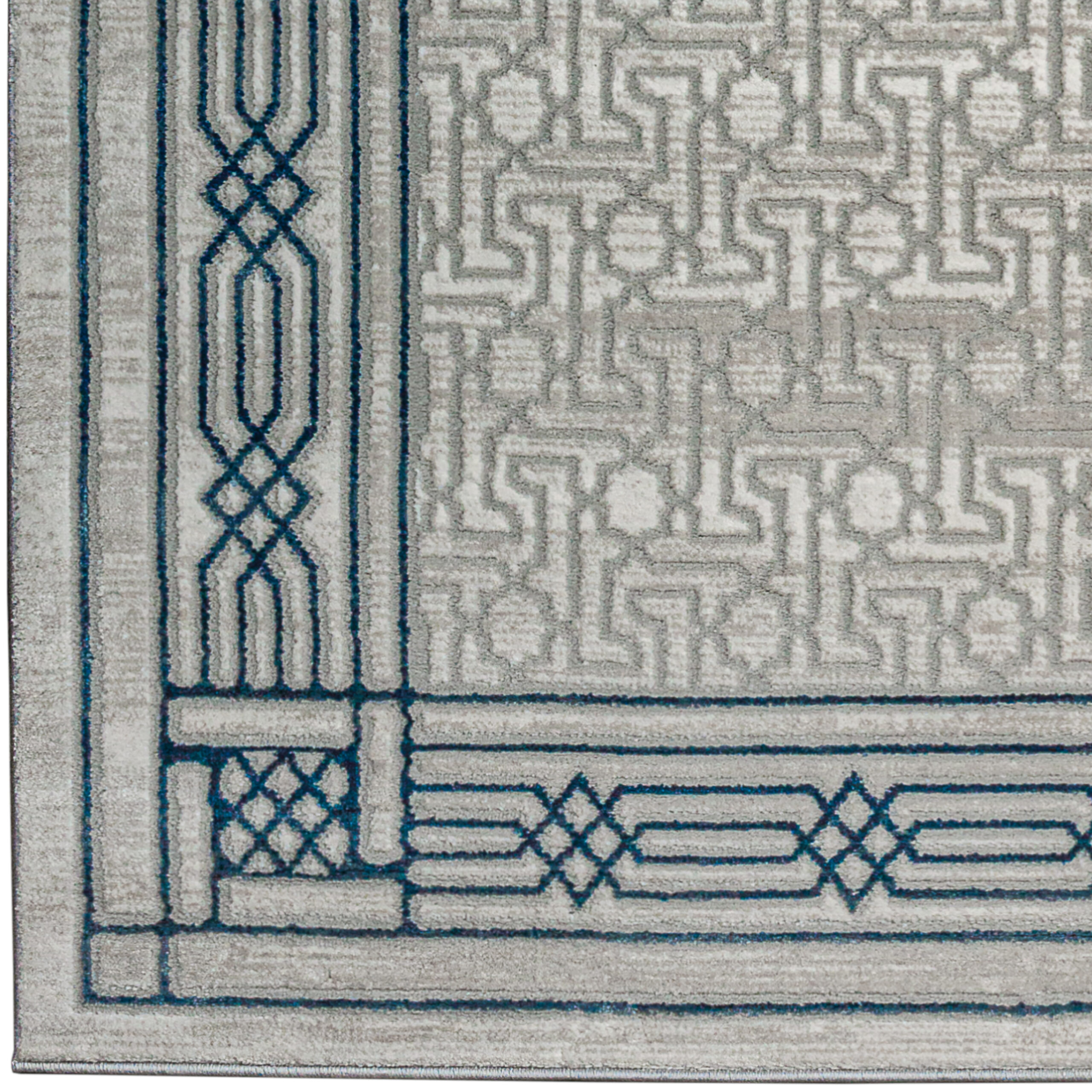 Radici USA Davide 1231/102 BLUE Area Rug - Image 4