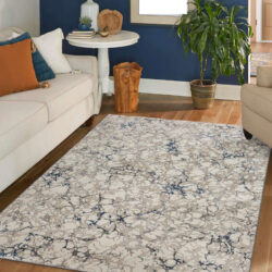 Alternative view of Radici USA Livigno 1240/101 BLUE Area Rug