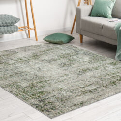 Alternative view of Radici USA Livigno 1241/103 GREEN Area Rug