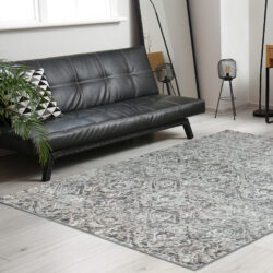 Alternative view of Radici USA Livigno 1244/101 GREY Area Rug