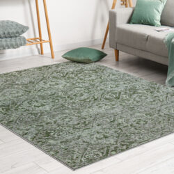 Alternative view of Radici USA Livigno 1244/103 GREEN Area Rug