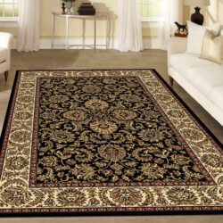 Alternative view of Radici USA Noble 1305/112 BLACK Area Rug