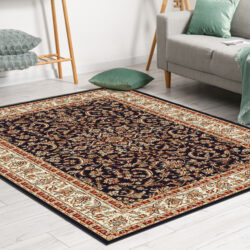 Alternative view of Radici USA Noble 1318/152 BLACK Area Rug
