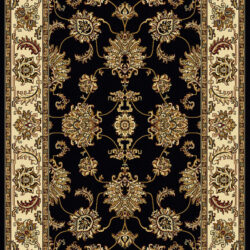 Radici USA Noble 1330/122 BLACK Area Rug