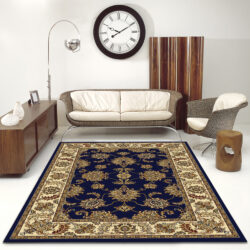 Alternative view of Radici USA Noble 1330/124 NAVY Area Rug