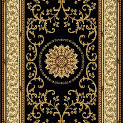 Radici USA Noble 1419/132 BLACK Area Rug