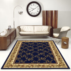 Alternative view of Radici USA Noble 1427/174 NAVY Area Rug