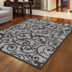 Alternative view of Radici USA Pisa 1845/002 GREY Area Rug