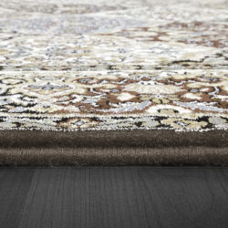 Alternative view of Dynamic Ancient Garden 57008-3235 Brown/blue Area Rug